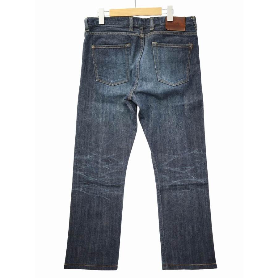 Paul Smith　JEANS　インディゴブルー　デニムパンツ　カラフルボタン ポールスミスジーンズ Paul Smith JEANS ストレート デニム パンツ XL