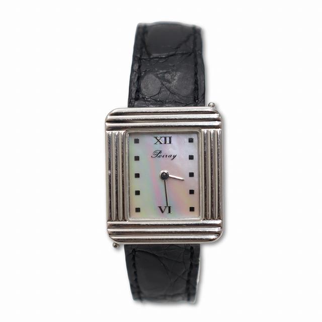 Poiray ポアレ マ・プルミエ シェル文字盤 クォーツ ウォッチ 時計