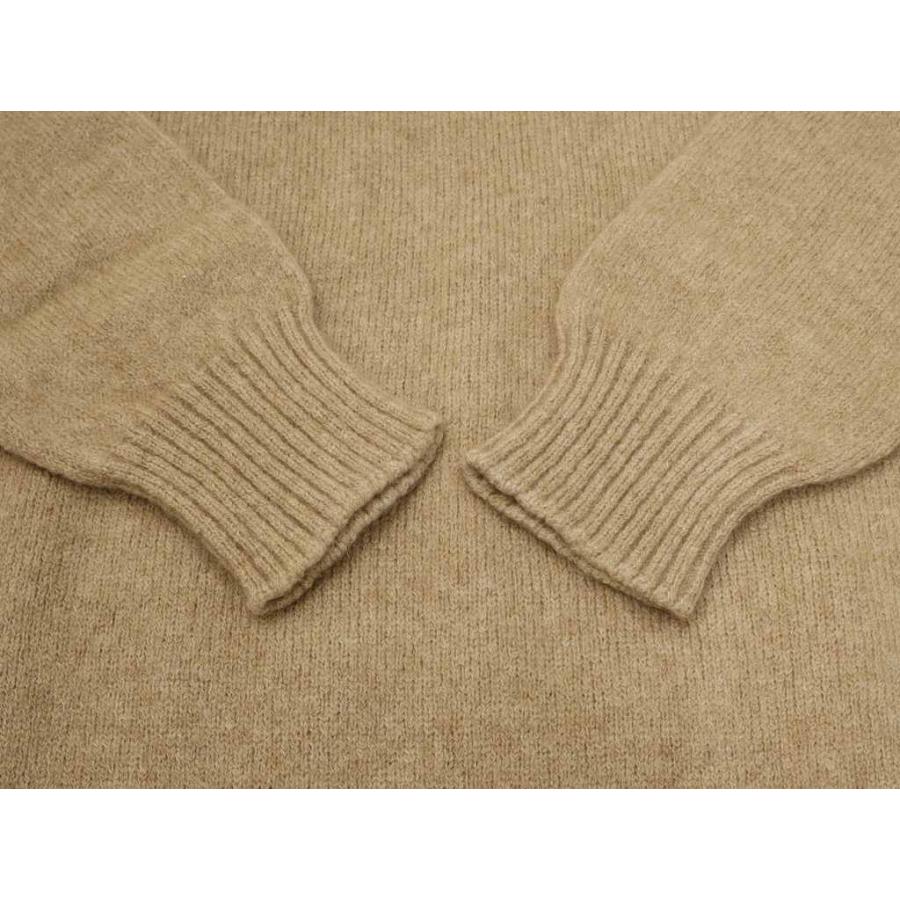 【美品】マックスマーラ 膝丈 ワンピース キャメル100% ベージュ S Max Mara（マックスマーラ） タートルネック プルオーバー ニット