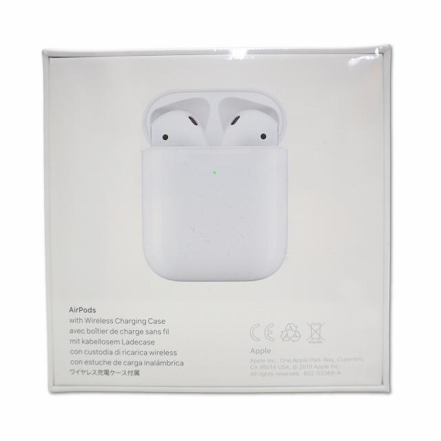 AirPods ワイヤレスイヤホン ホワイト 未使用品 第2世代 AirPods 2 with Wireless Charging Case MRXJ2J/A