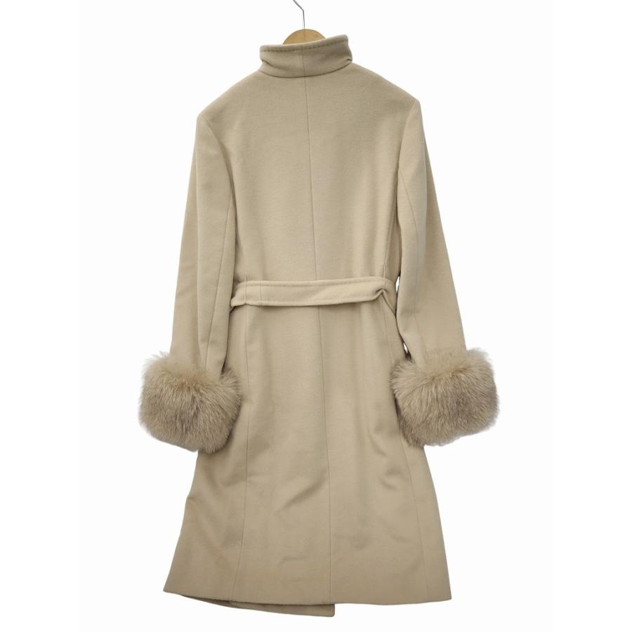 MaxMara マックスマーラ 最高級 白タグ チェスターコート ファーコート
