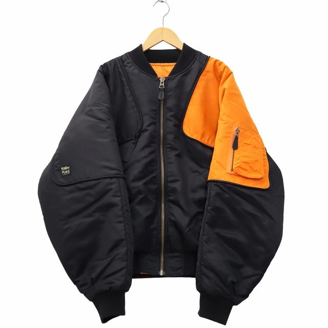 キャピタル kapital MA-1ナイロン シャムボマーJKT ジャケット