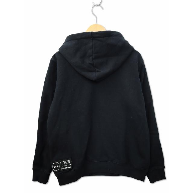 BALR. ボーラー ロゴ プリント スウェット プルオーバー パーカー S 