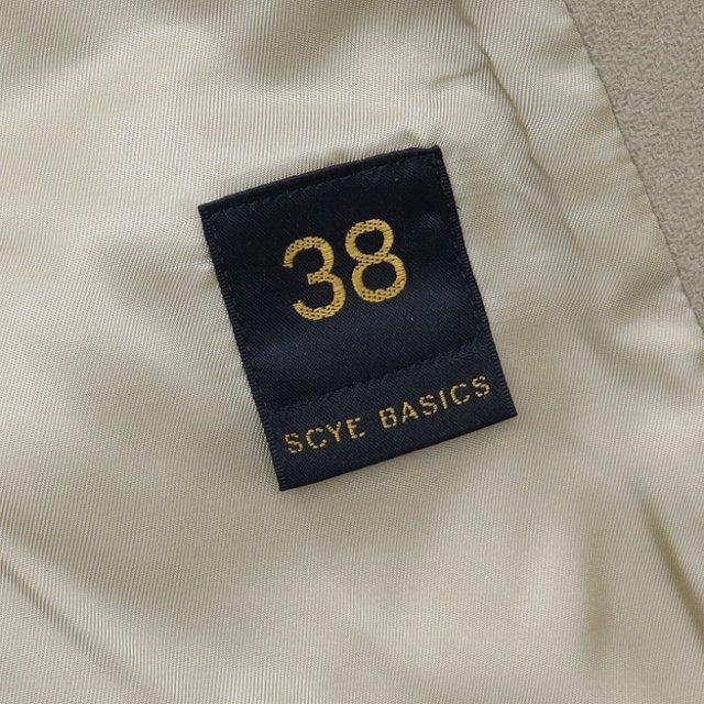 サイ ベーシックス SCYE BASICS ウール/カシミヤ メルトン チェスター
