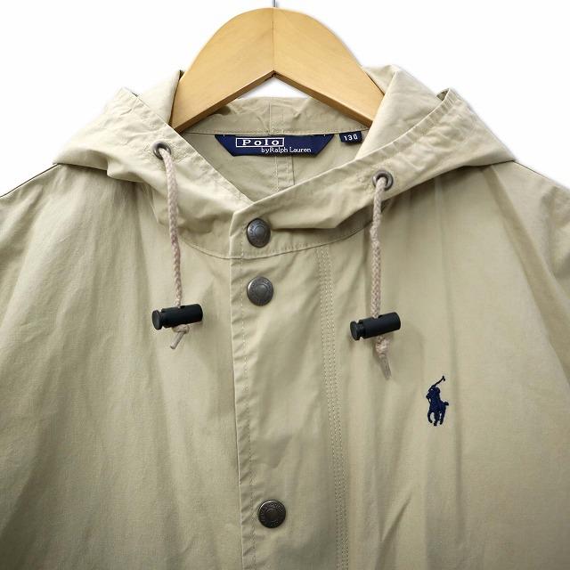 てばさん　未使用 現行品 ラルフローレン パーカー ベージュ ポニー刺繍 極美品 現行タグ POLO Ralph Lauren ポロラルフローレン スウェット