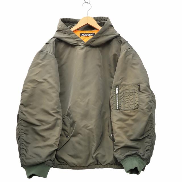 アンブッシュ AMBUSH 2025AW PULLOVER HOODIE MA-1 プルオーバー