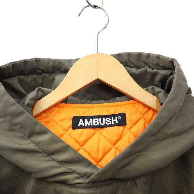 アンブッシュ AMBUSH 2025AW PULLOVER HOODIE MA-1 プルオーバー
