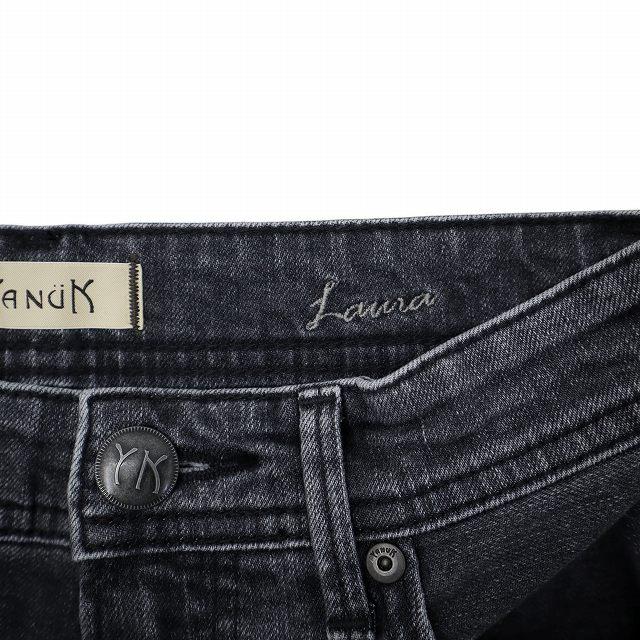 未使用品 ヤヌーク YANUK LAURA Curve Tapered カーブ テーパード
