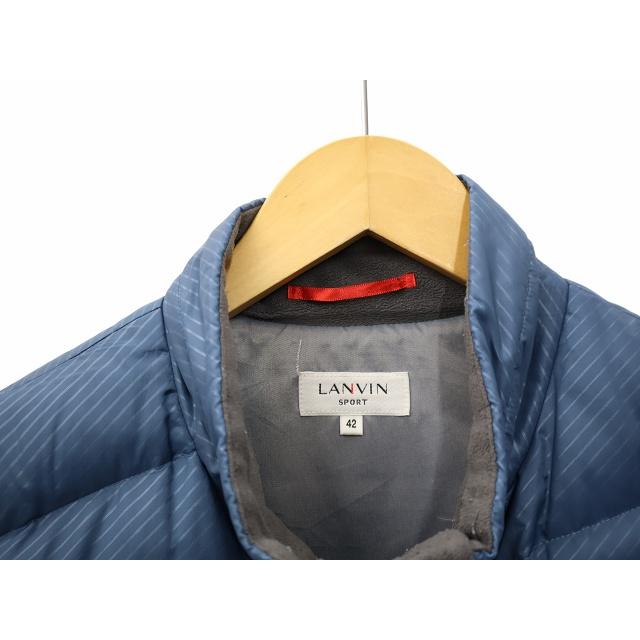 ランバン LANVIN SPORT スポーツ ジップアップ フーデッド ダウン