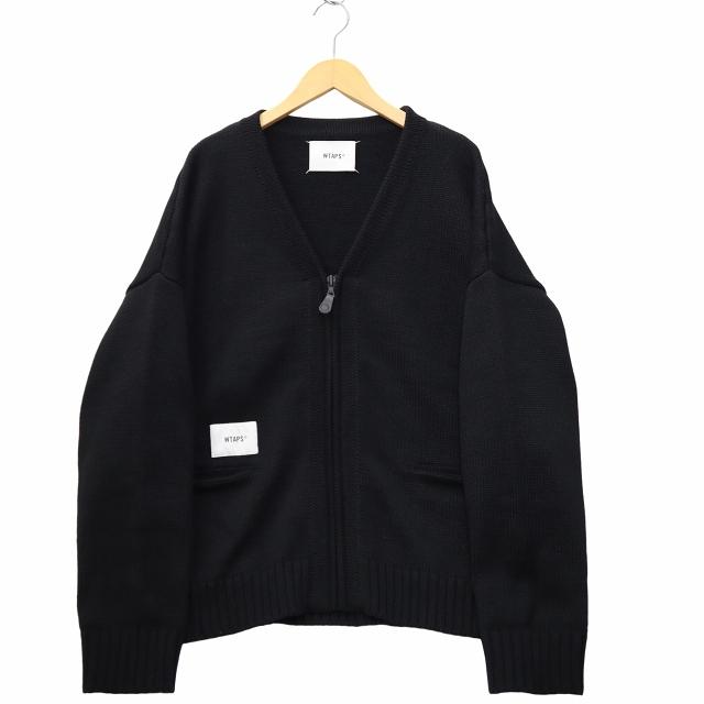 WTAPS PALMER SWEATER ジップカーディガンx03 ダブルタップス WTAPS PALMER SWEATER パーマー セーター ジップアップ