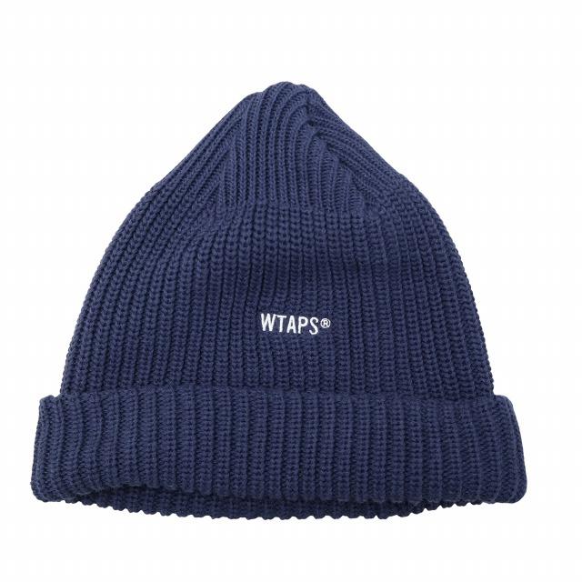 未開封 SGT BEANIE WTAPS ダブルタップス ニットキャップ ロゴ ダブルタップス WTAPS BEANIE ロゴ刺繍 ビーニー ニットキャップ 帽子