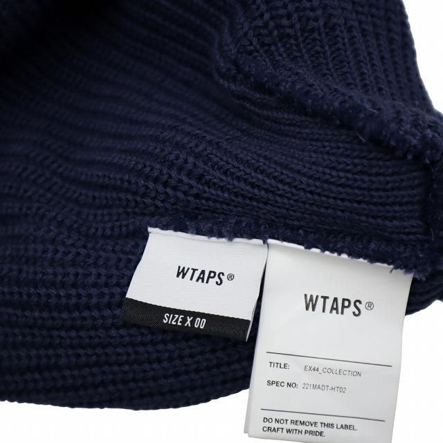 ダブルタップス WTAPS BEANIE ロゴ刺繍 ビーニー ニットキャップ 帽子