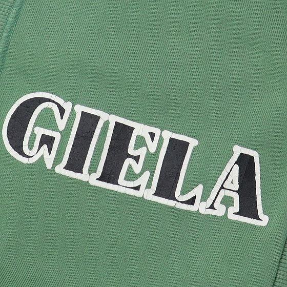 エムエムシックス メゾンマルジェラ MM6 Maison Margiela クルーネック プリント オーバーサイズ スウェット トレーナー XS(M) S(L) GREEN(_3