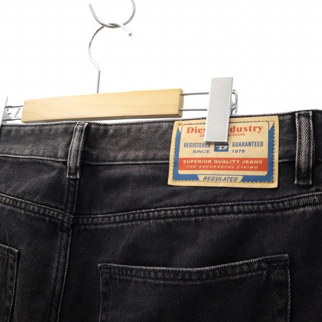 ディーゼル リラックスジーンズ Dライズ デニムパンツ W30 ブラック DIESEL（ディーゼル） DIESEL relaxed jeans d-rise DENIM PANTS