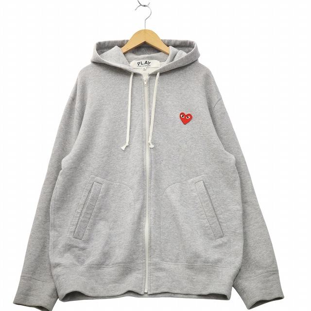 プレイコムデギャルソン PLAY COMME des GARCONS Zip-Up Hoodie ロゴ