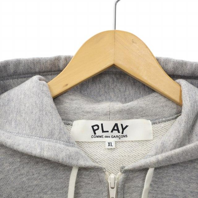 プレイコムデギャルソン PLAY COMME des GARCONS Zip-Up Hoodie ロゴ