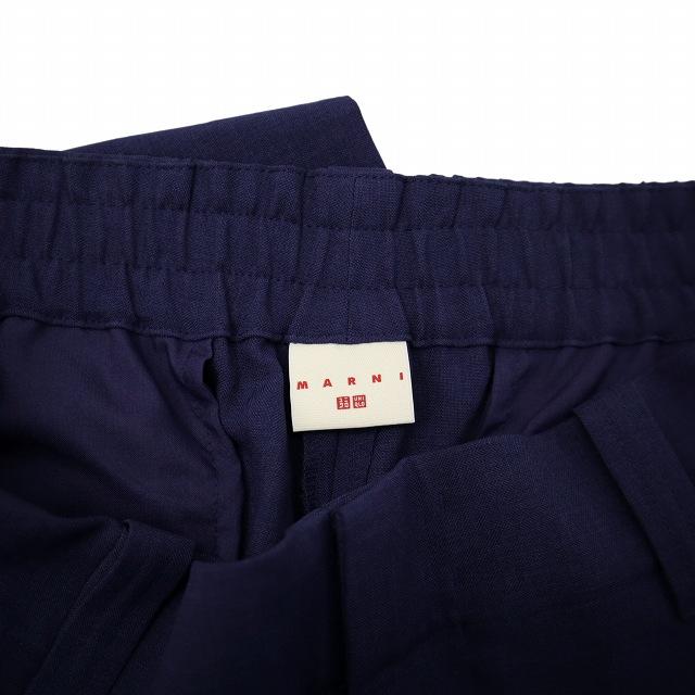 ユニクロ（UNIQLO） × MARNI マルニ ワイドフィット タックパンツ