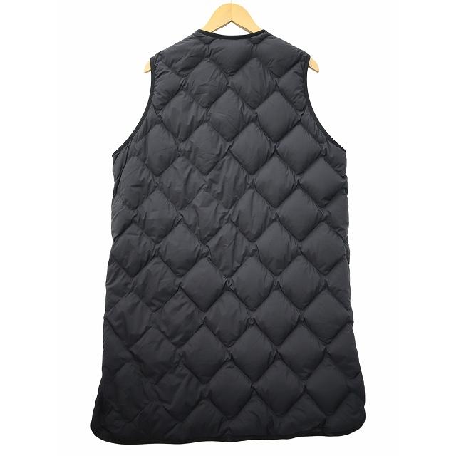 ユニクロ（UNIQLO） ウルトラライト ダウン ロングベスト L BLACK