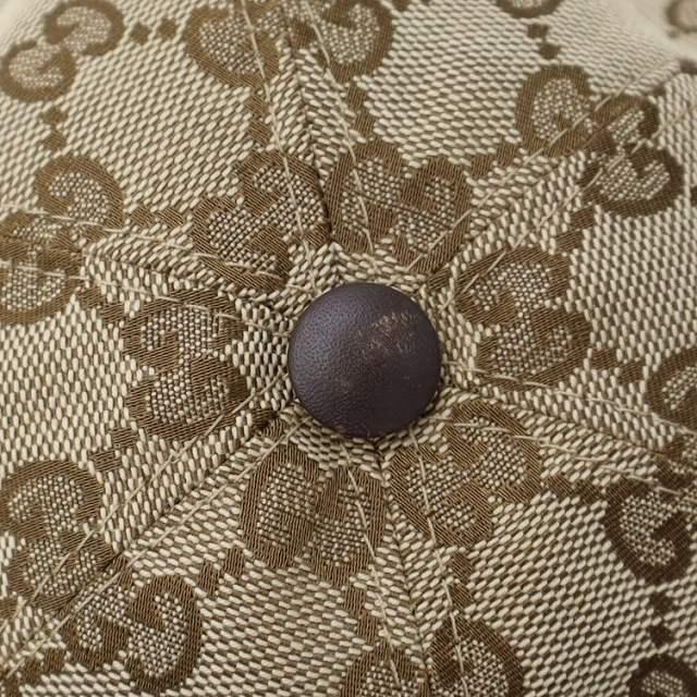 GUCCI（グッチ） GUCCI 200035 GGキャンバス ベースボール キャップ 