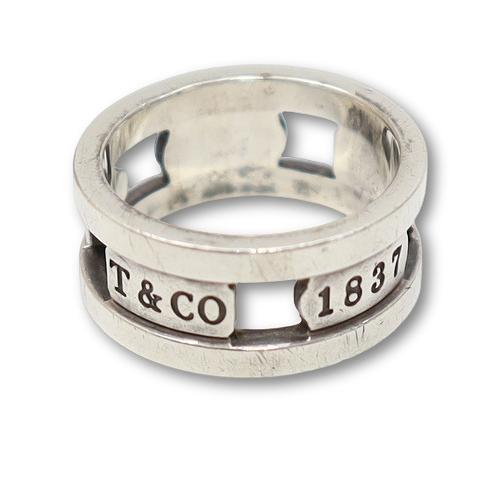 ティファニー TIFFANY & CO. 925 シルバー 1837 エレメント リング