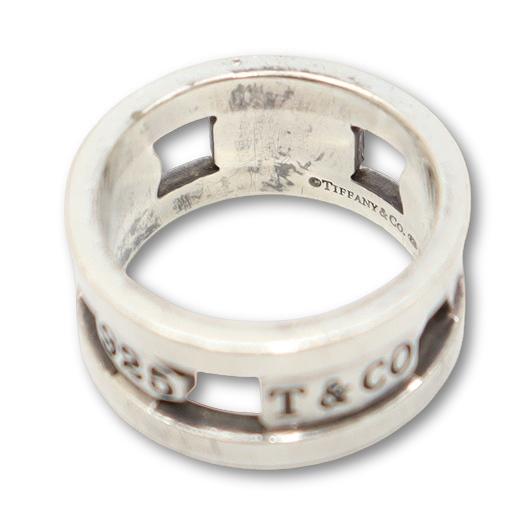 ティファニー TIFFANY & CO. 925 シルバー 1837 エレメント リング