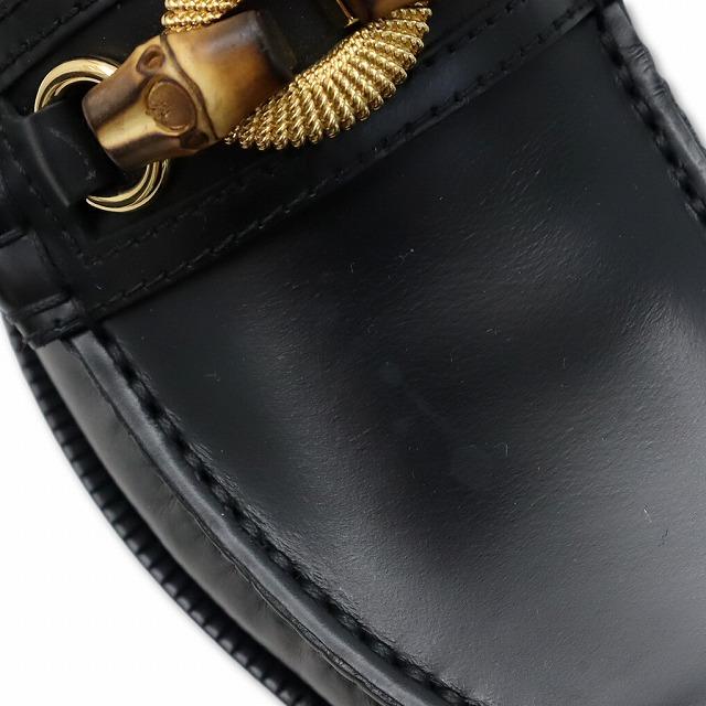グッチ GUCCI 658858 レザー バンブー ローファー 36(23cm) BLACK(ブラック) レディース_7