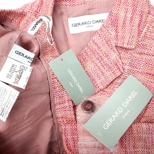 未使用品 ジェラールダレル GERARD DAREL コットン リネン シルク 