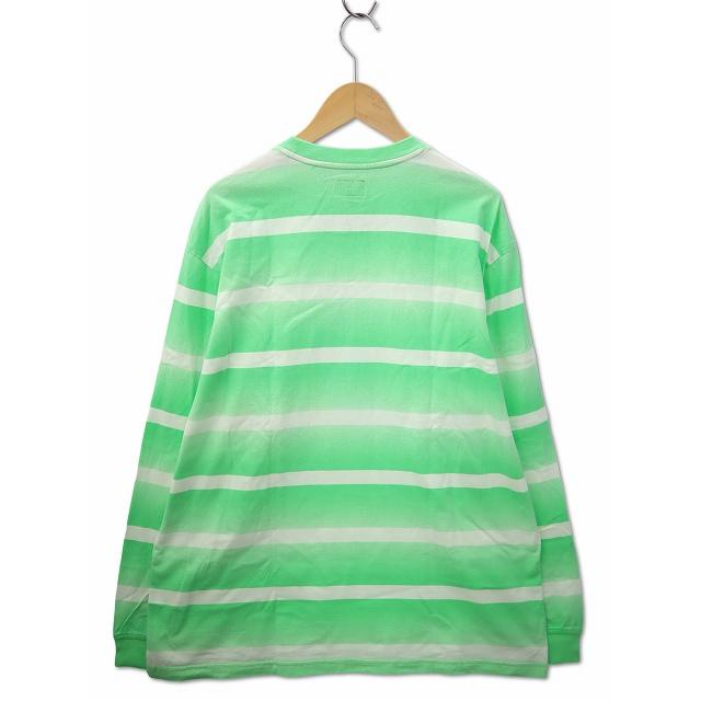 Supreme（シュプリーム） SUPREME Fade Stripe L/S Top クルーネック