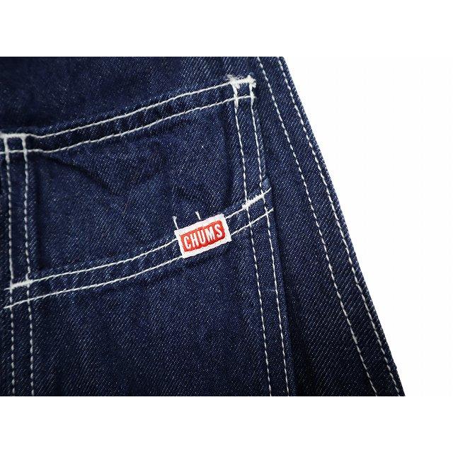 チャムス CHUMS All Over The Overall デニム オーバーオール M INDIGO