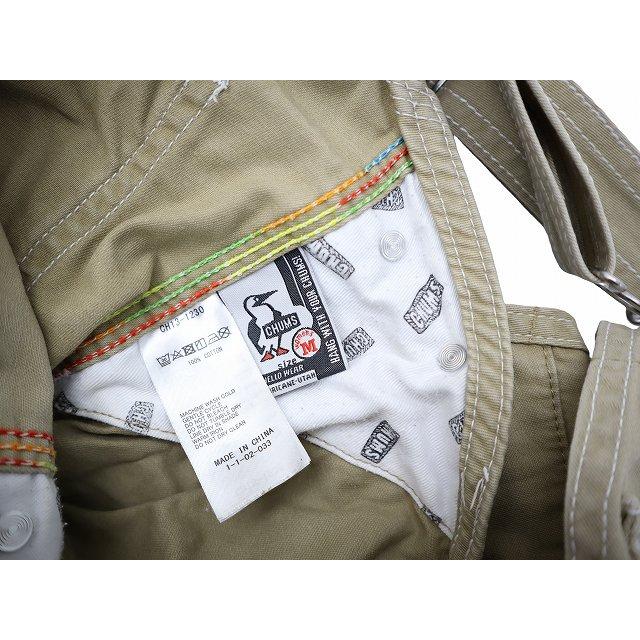 チャムス CHUMS All Over The Overall オーバーオール M BEIGE