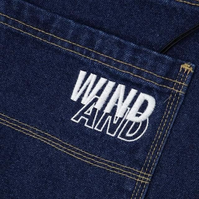 未使用品 ウィンダンシー WIND AND SEA 2025SS STUDDED DENIM PANTS