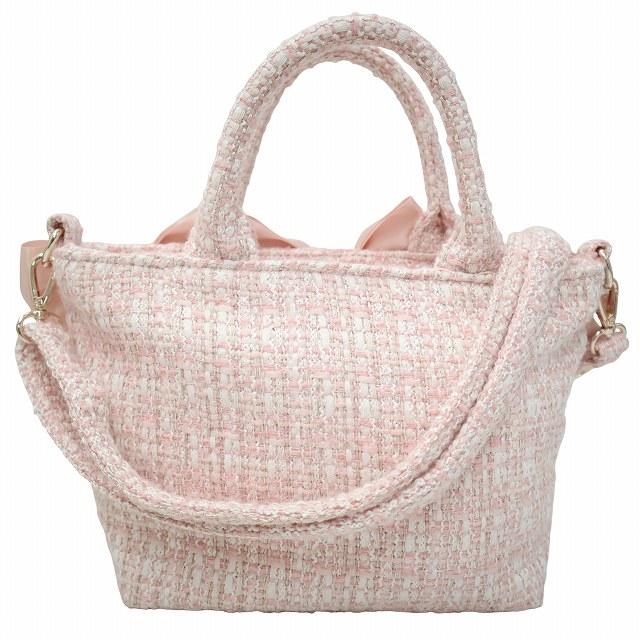 Maison de FLEUR メゾンドフルール ピンクマニア ボリューム リボン 