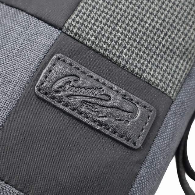 クロコダイル LB-7001 トートバッグ ブラック  CROCODILE パッチワーク 天ファスナー 408514_8.jpg