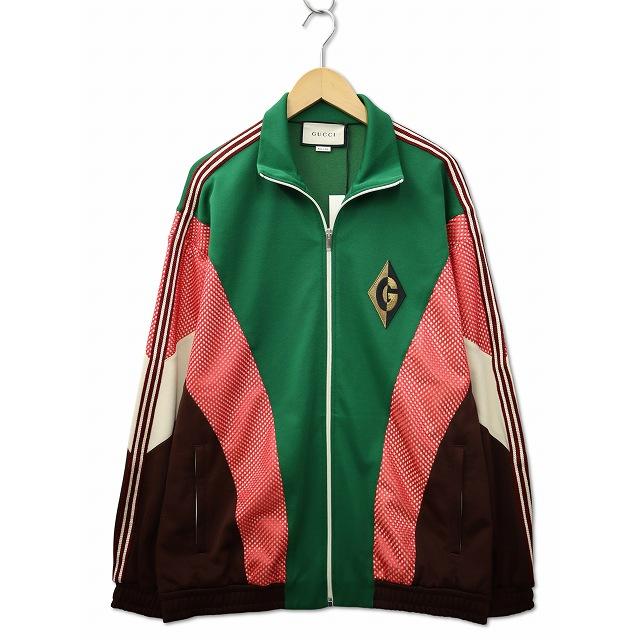 美品 GUCCI グッチ マルチカラー トラックジャケット 587372 GUCCI（グッチ） GUCCI 587372-XJBOJ オーバーサイズ トラック