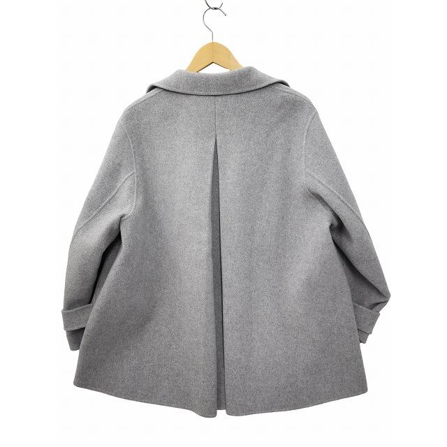 ディニテコリエ ダブルフェイス ドロップショルダー Pコート F Dignite collier ディニテコリエ ダブルフェイス ドロップショルダー P