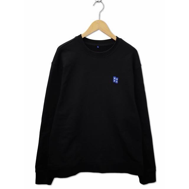 ADERERROR アーダーエラー 2025AW Sig BL Tag Sweatshirt 01 クルー 
