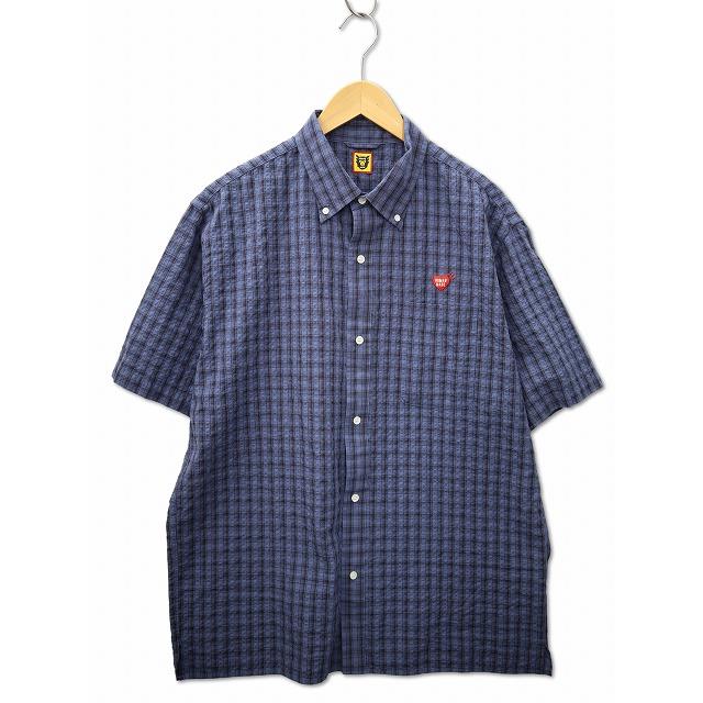 HUMAN MADE 半袖チェックシャツ　SIZE L ヒューマンメイド HUMAN MADE Checked BD S/S Shirt 半袖 チェック