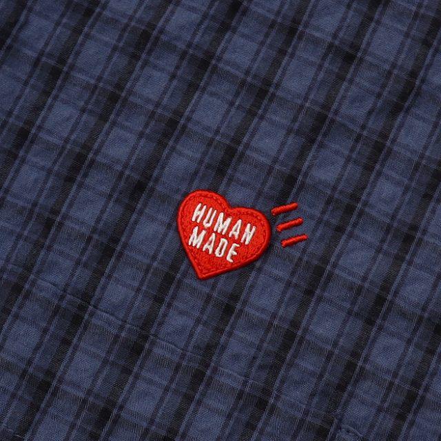 トップス HUMAN MADE CHECK BD SHIRT NAVY XL ヒューマンメイド HUMAN MADE Checked BD S/S Shirt 半袖 チェック