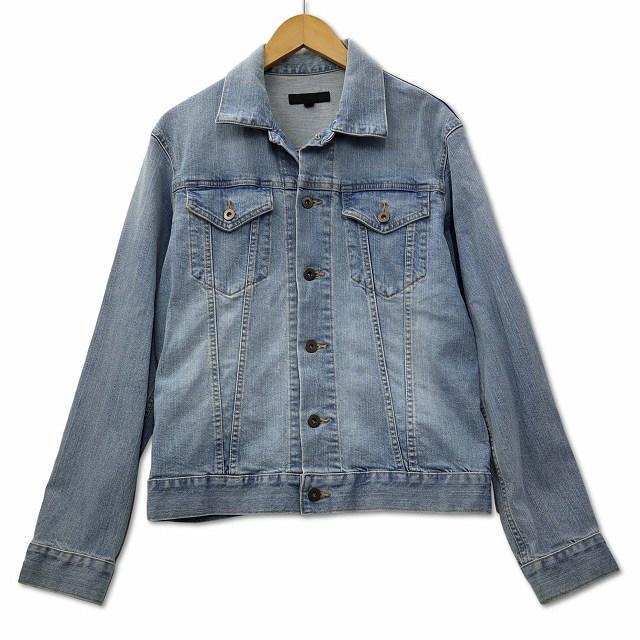 ユニクロ（UNIQLO） デニム ジャケット Gジャン M インディゴ メンズ 