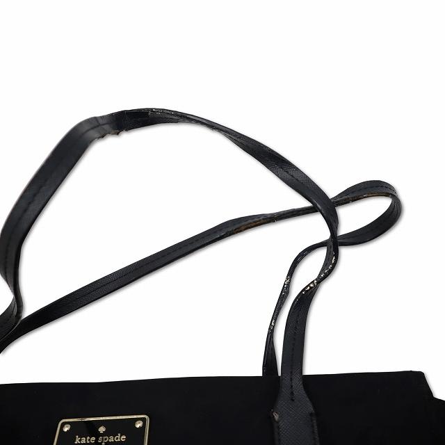 良品✨ケイトスペード　ナイロン　2WAY ラップトップバッグ　肩掛け　ブラック kate spade NEW YORK（ケイト・スペード ニューヨーク） ケイト