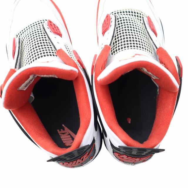 エア ジョーダン 4 レトロOG ファイヤーレッド サイズ : 28cm NIKE（ナイキ） NIKE 28/28.5cm Air Jordan 4 Retro OG Fire Red 2020