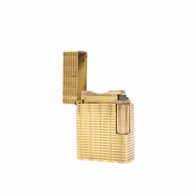 エステーデュポン S.T.DUPONT ライン2 ローラー式 ガスライター GOLD 