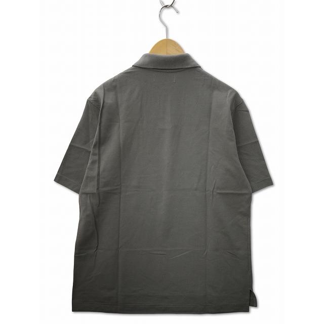 マーカ marka 2025SS ONE BUTTON POLO S/S TEE ワンボタン ポロ ショートスリーブ ティー ポロシャツ 1 GREY(グレー) メンズ_1
