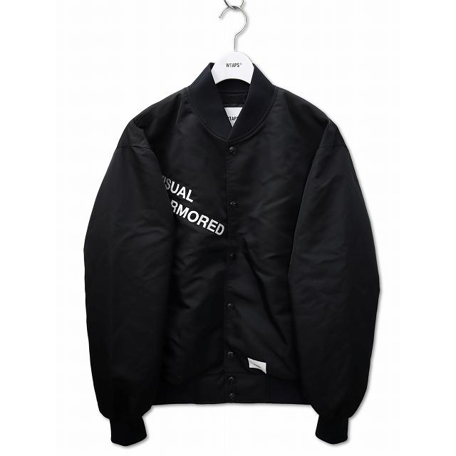 未使用品 ダブルタップス WTAPS 2026SS TEAM / JACKET / NYLON. TWILL ロゴ アップリケ ナイロンツイル ジャケット ブルゾン 01(S)の画像
