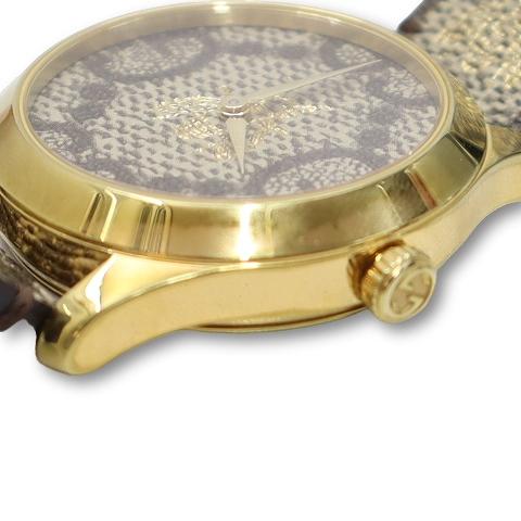 GUCCI（グッチ） GUCCI YA1264068A 126.4 GGスプリーム ゴールドビー G 