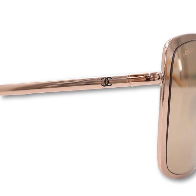 CHANEL（シャネル） CHANEL 4224 c.117/4Z メタリックフレーム ミラー