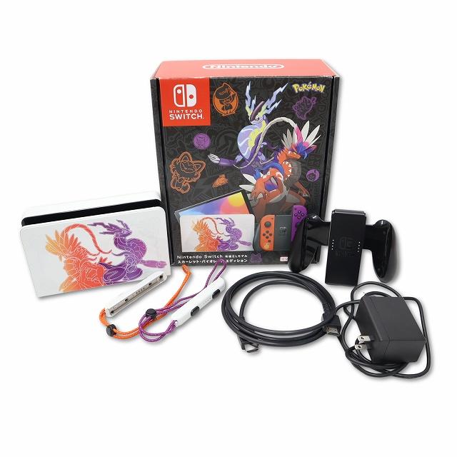 Nintendo Switch(有機ELモデル) スカーレット・バイオレット 