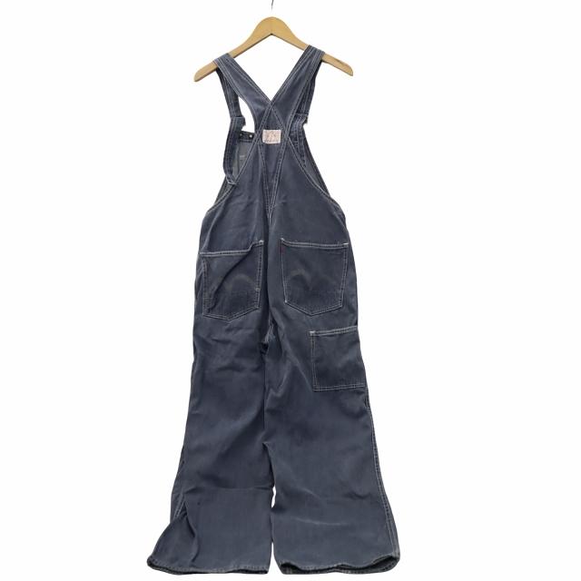 エヴィス EVISU 90s ヴィンテージ カモメペイント デニム オーバーオール INDIGO インディゴ メンズ_1