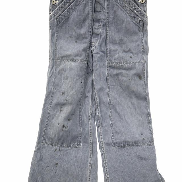 エヴィス EVISU 90s ヴィンテージ カモメペイント デニム オーバーオール INDIGO インディゴ メンズ_2
