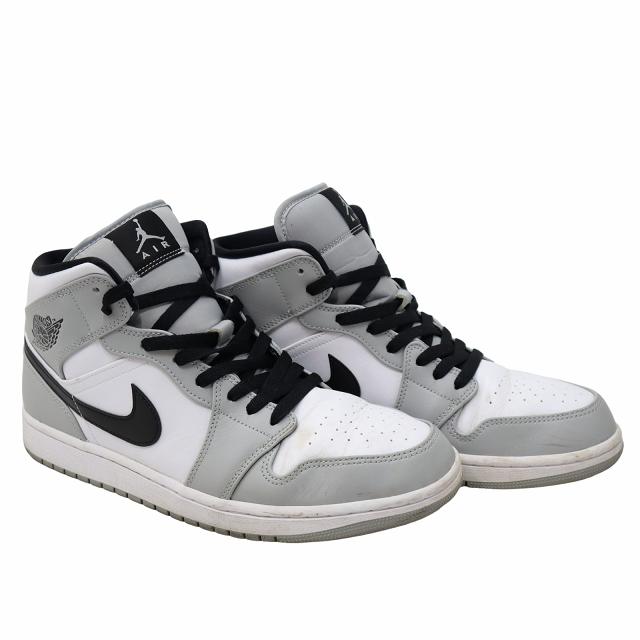 NIKE（ナイキ） NIKE 29cm Air Jordan 1 Mid Light Smoke Grey エア 